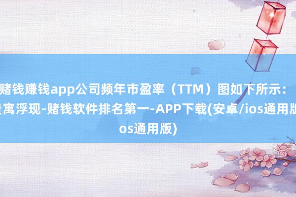 赌钱赚钱app公司频年市盈率（TTM）图如下所示： 　　贵寓